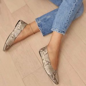 Reformation Maja Soft Glove Flat Slipper
